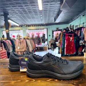 Asics Black Men's Sneakers